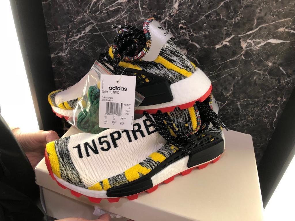 adidas NMD HU Pharrell Human Race Scarlet Unboxing