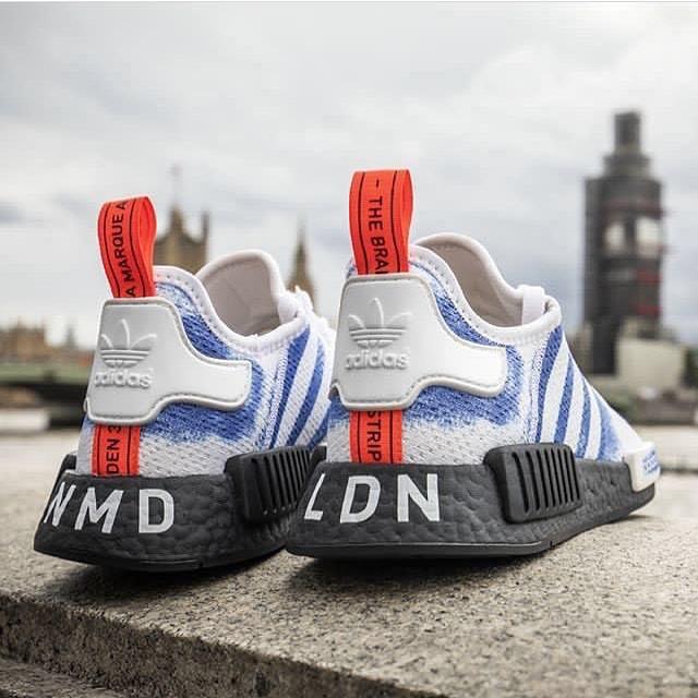 adidas nmd r1 london blue white