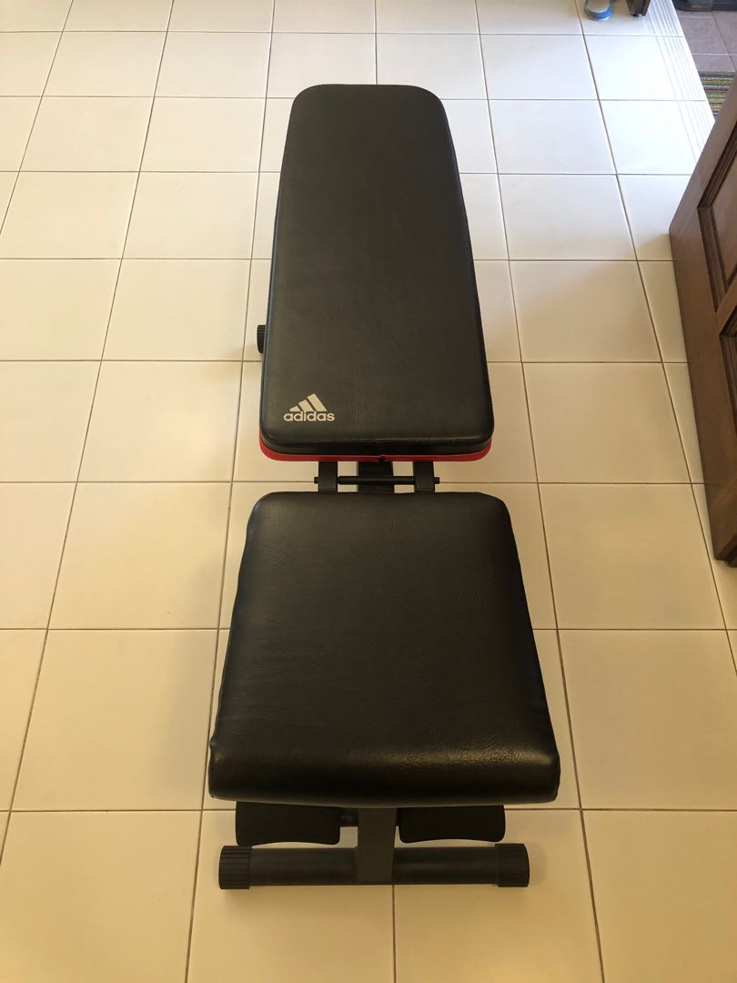 Adidas Sit Up bench Sports Equipment Exercise Fitness Cardio Fitness Machines on Carousell