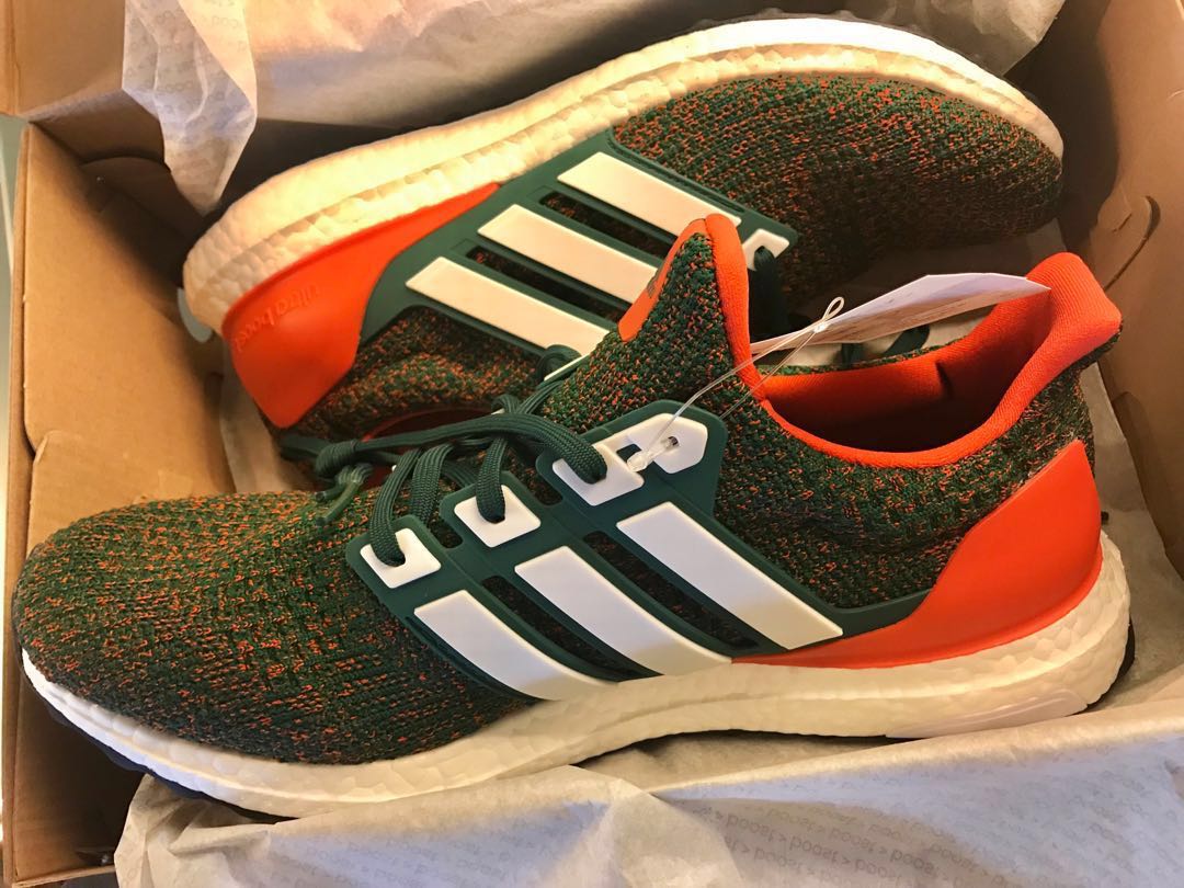 miami hurricanes ultra boost 4.0