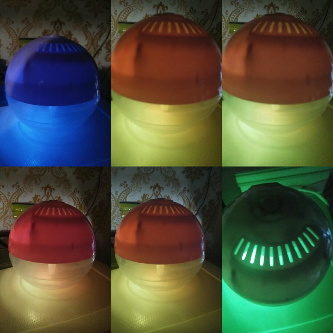 Air Purifier Humidifier with changing LED colors, Babies & Kids, Baby