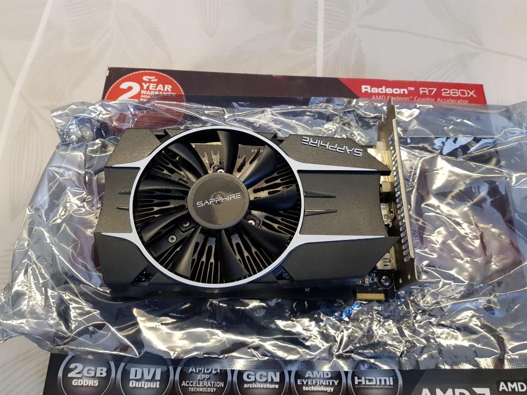 Adm Radeon R7 260 AMD Radeon R7 260X, Computers & Tech, Parts & Accessories, Computer ...