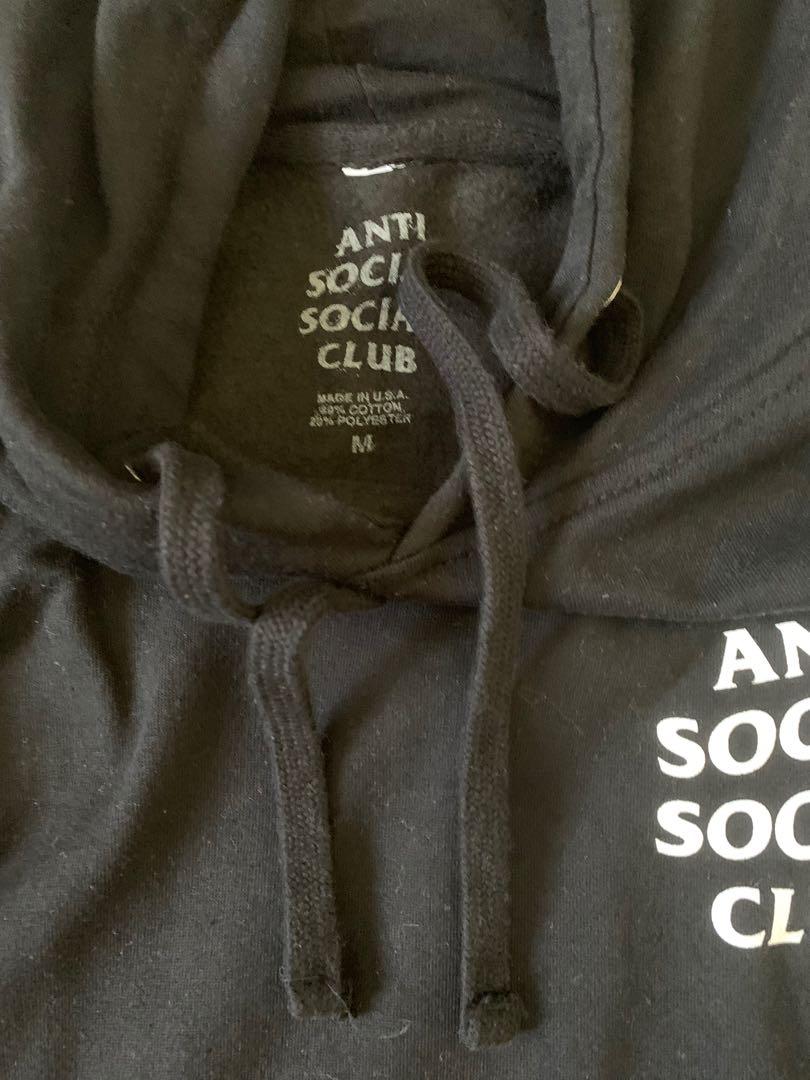 Anti social social club bukake new arrivals hoodie