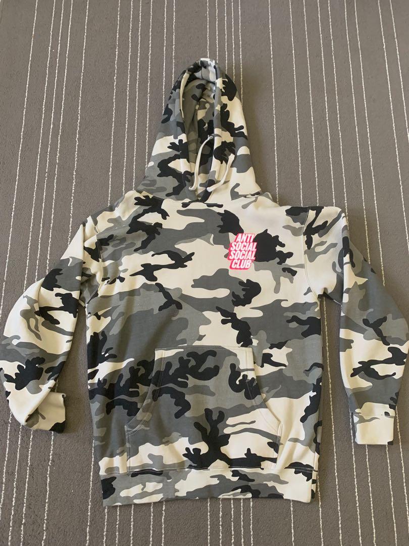 Assc blocked siberia camo store hoodie