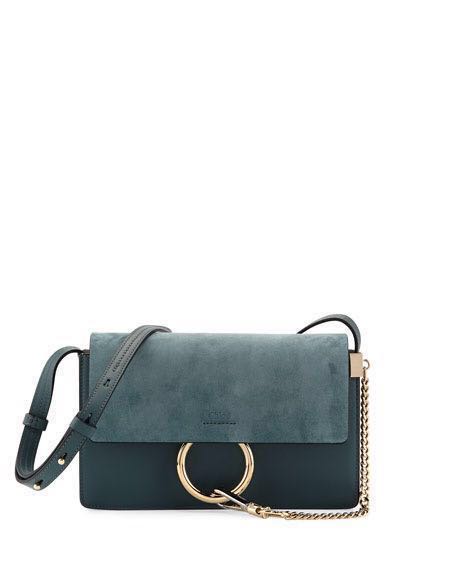 Authentic Chloe Faye Small Cloudy Blue