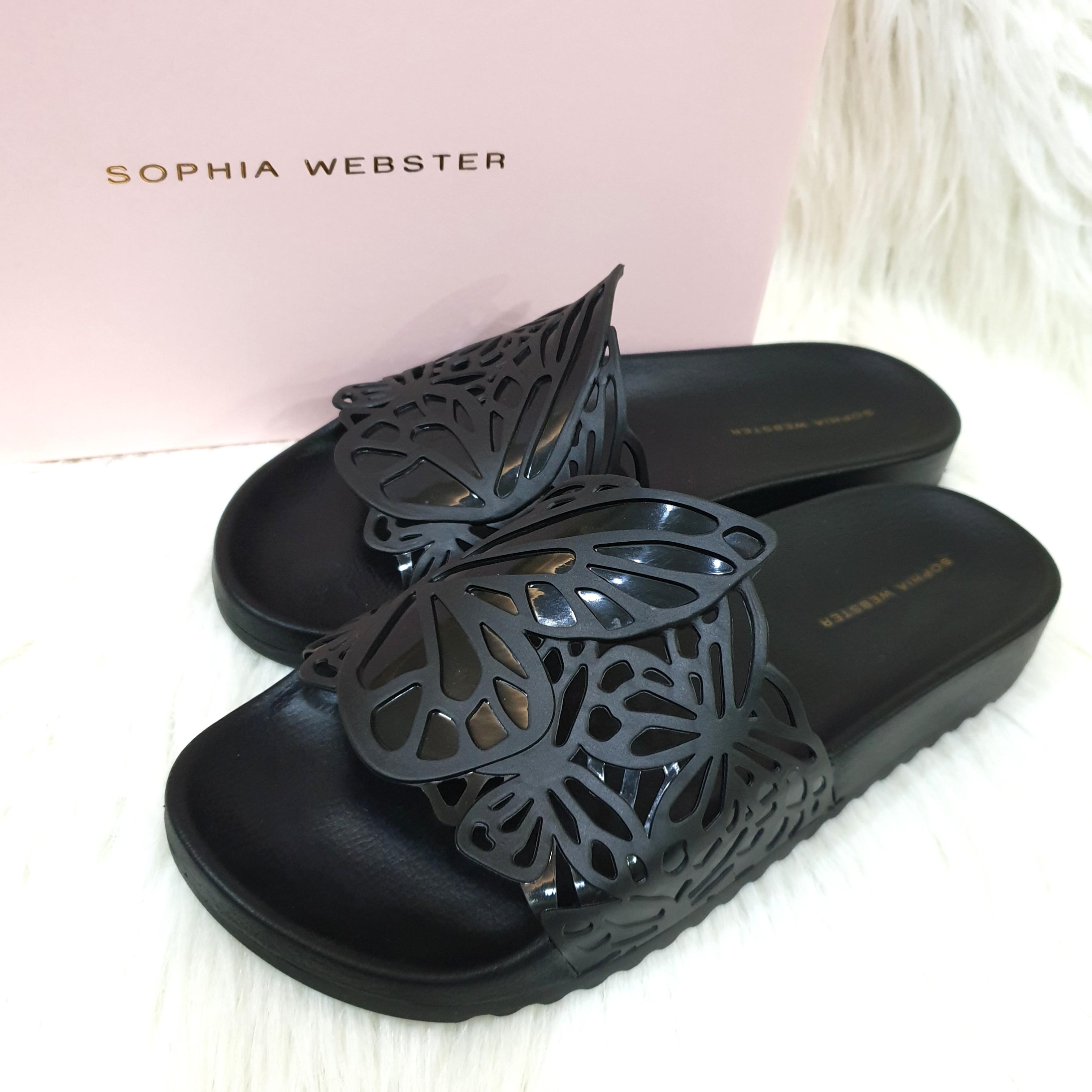 Authentic Sophia Webster Lia Butterfly Slide Women s Fashion