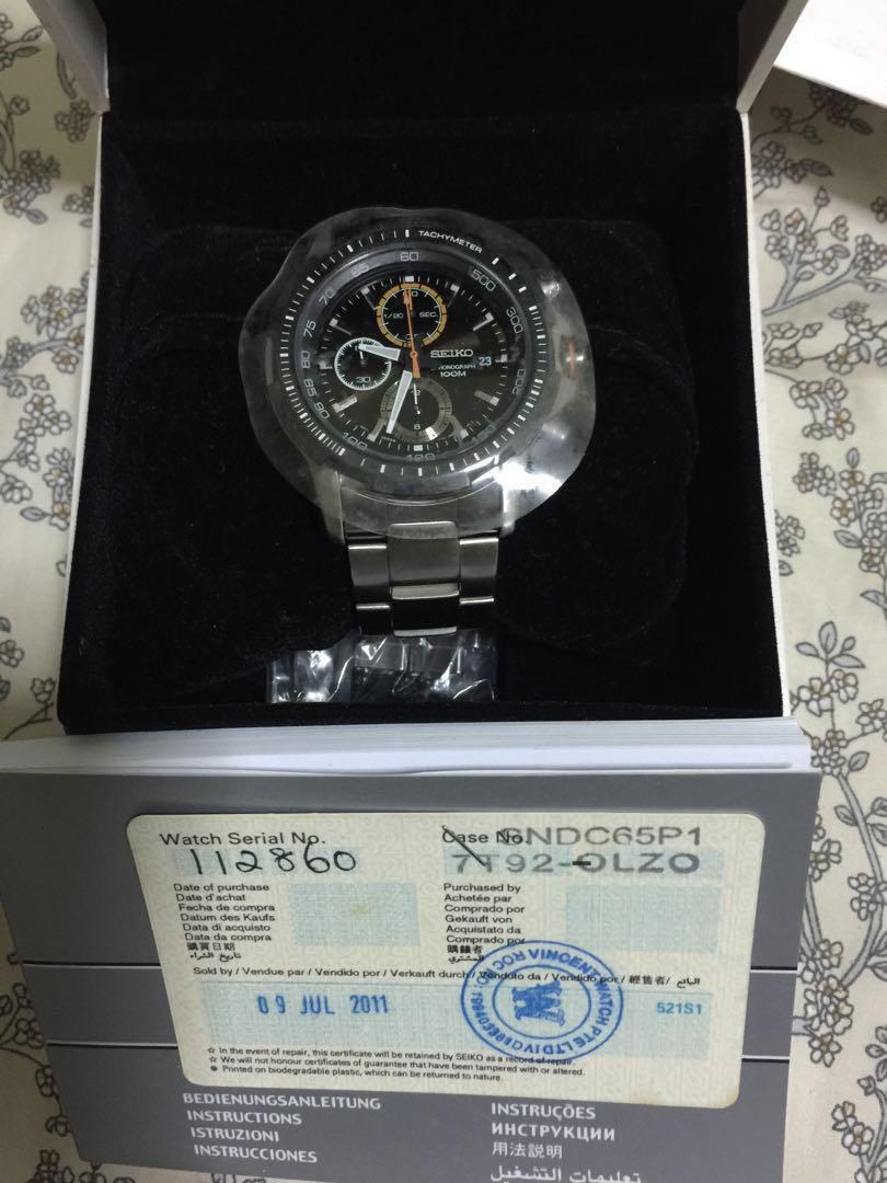 Authentic Not used Seiko watch 7T92 OLZO for sale, Mobile Phones & Gadgets,  Wearables & Smart Watches on Carousell