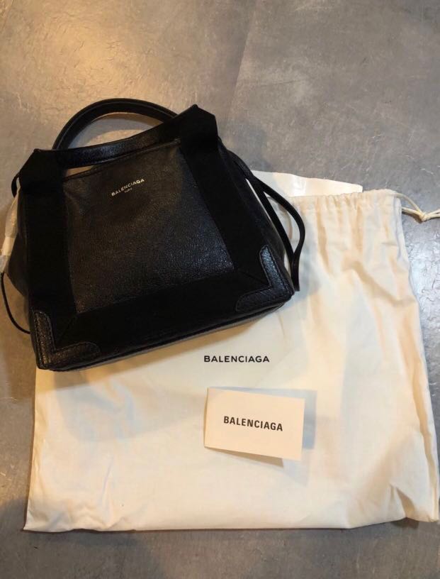 balenciaga cabas black