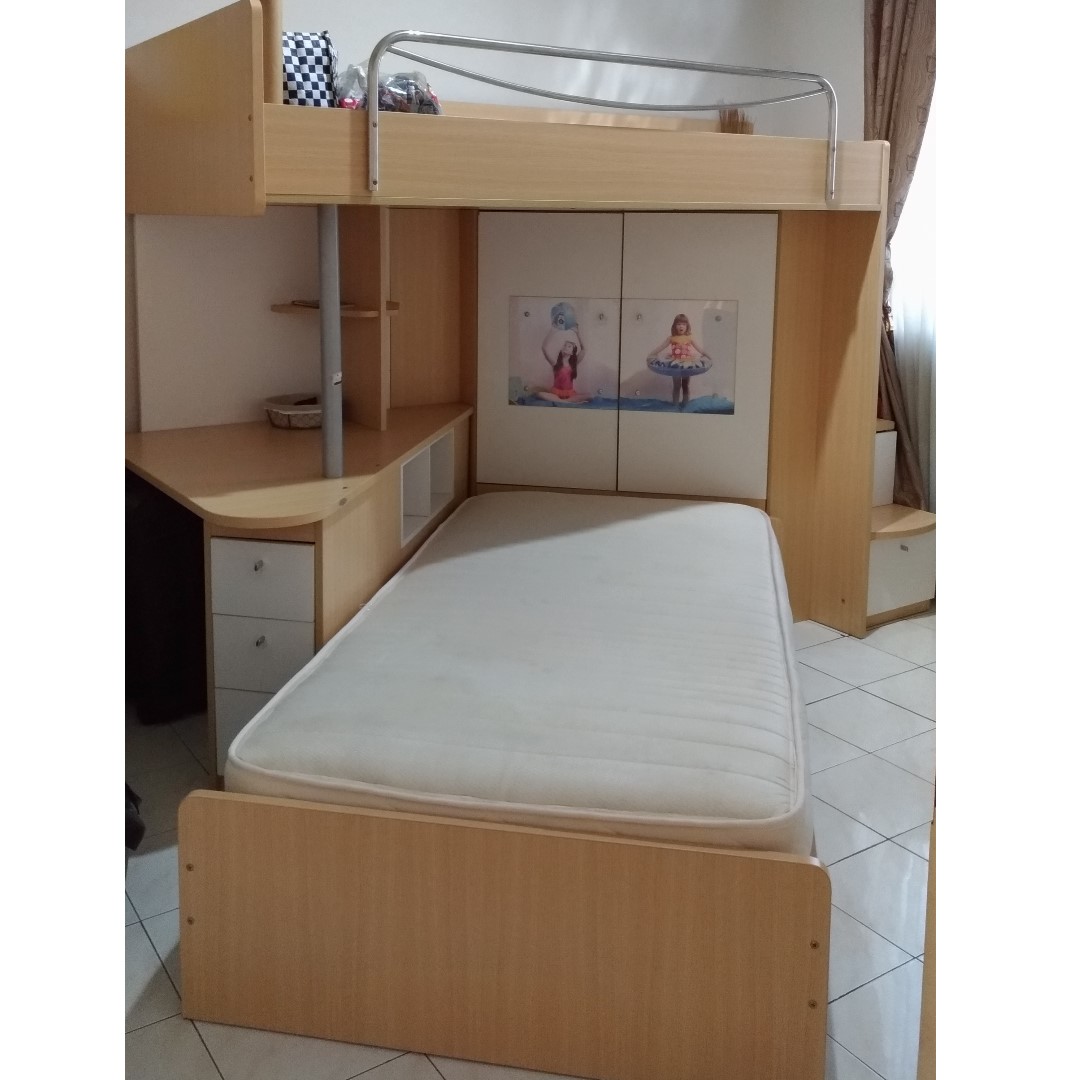 Bed Set Anak Informa Booked Home Furniture On Carousell