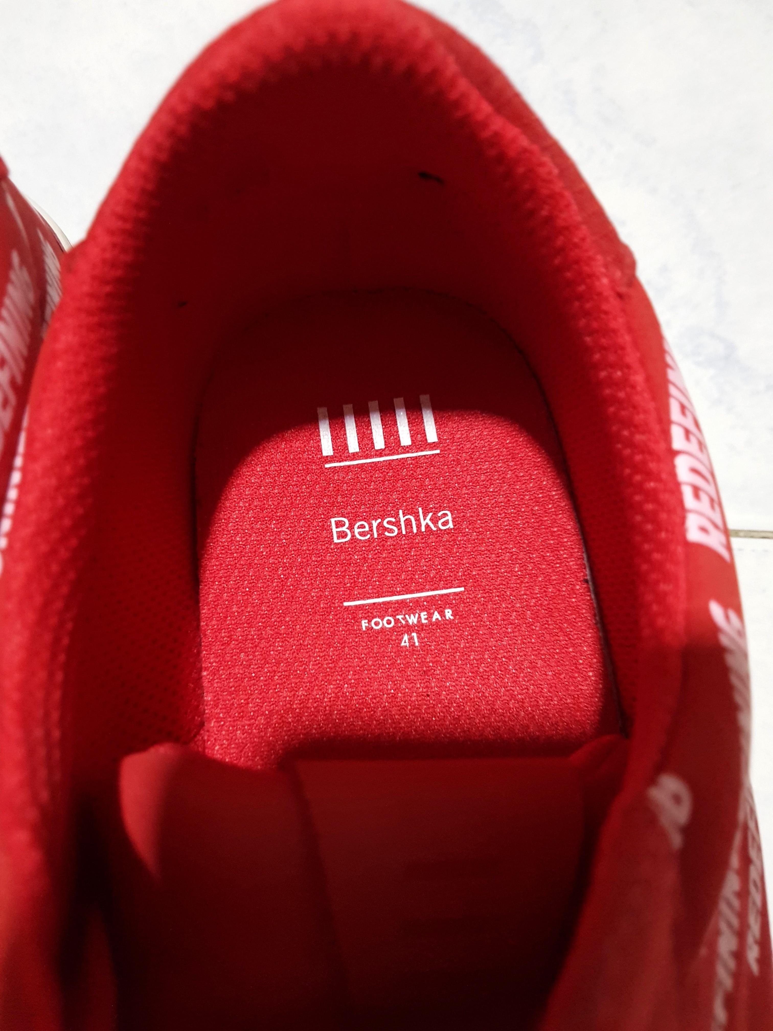 Sales) Bershka Men - Red Shoes, Men's 