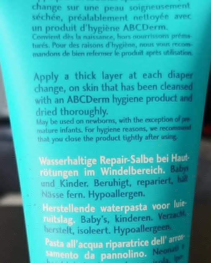 Bioderma Diaper Rash Water Paste, Babies & Kids, Bathing & Changing