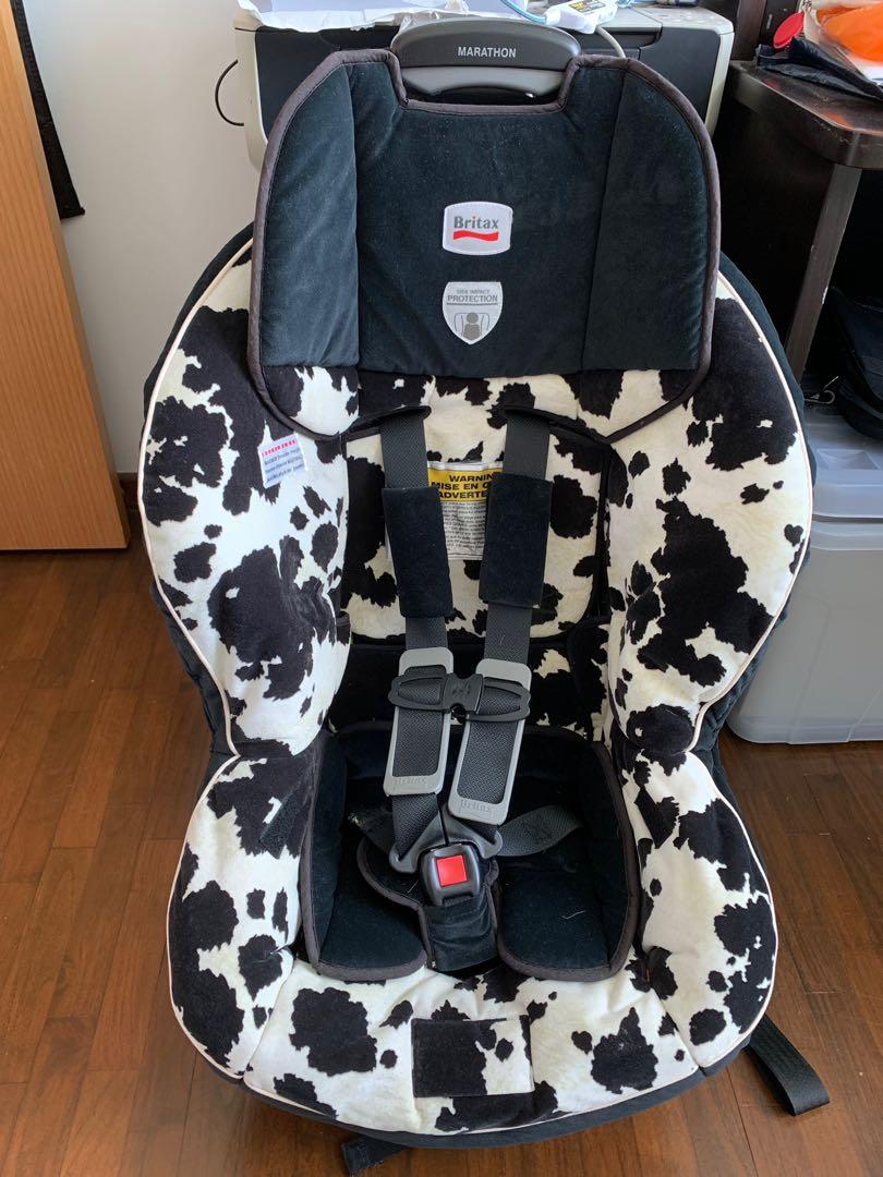 cow print baby carrier