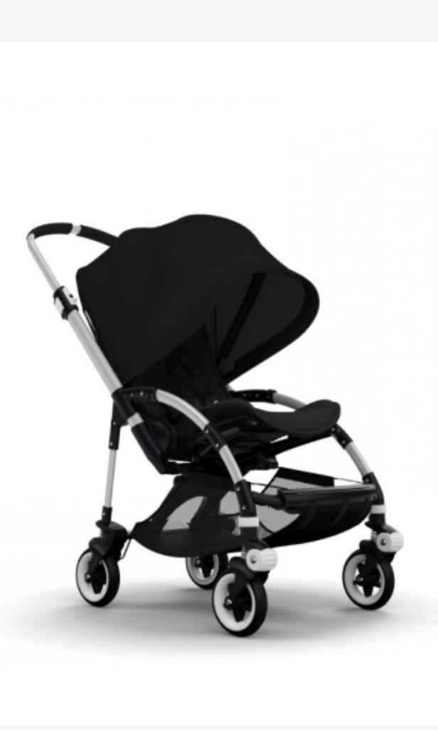 Bugaboo Bee 3 in black (Category: Strollers) located in Paranaque City. Submitted by trishalmgo (Listing ID 219785448, Image 1). Description: Black canopy Black seat liner With free stroller seat pad (not Bugaboo brand) Both liner and canopy show fading, so instead of looking pure black, they give off a dark black brown hue. Needs to be cleaned RFS: Outgrown For Bugaboo check-in travel bag (used twice only) + ₱2000.