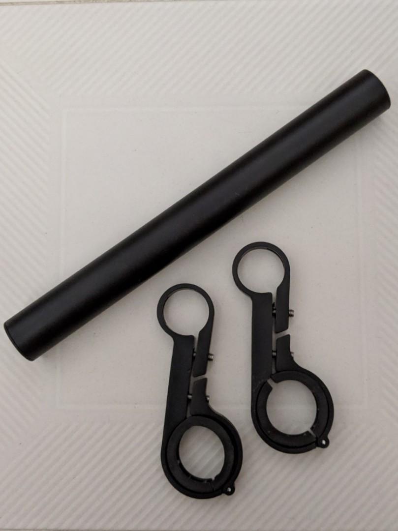 New Bike Flashlight Holder Handle Bar Bicycle Accessories Extender Mount Bracket