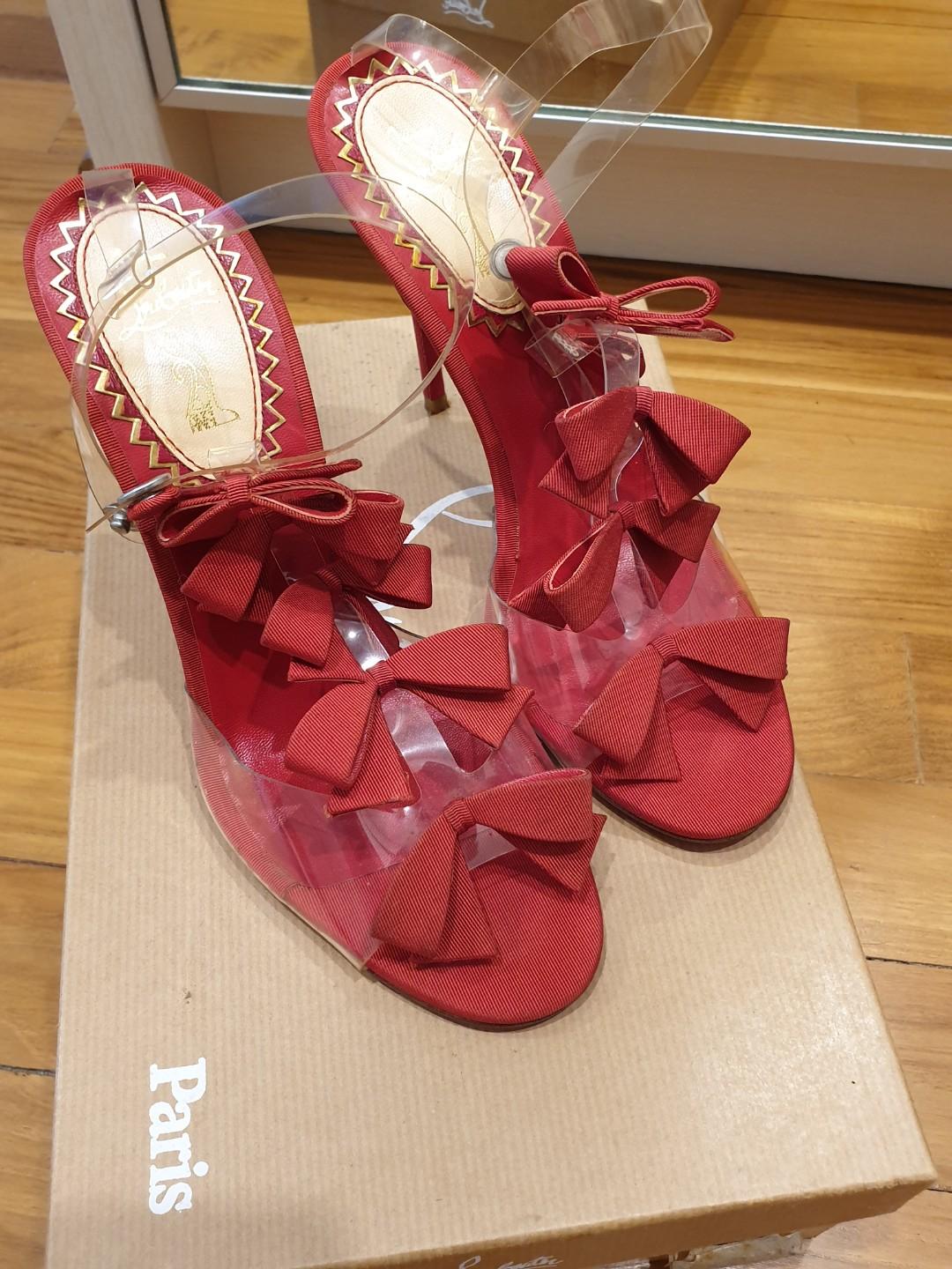 Christian louboutin red shoe size 36 1 