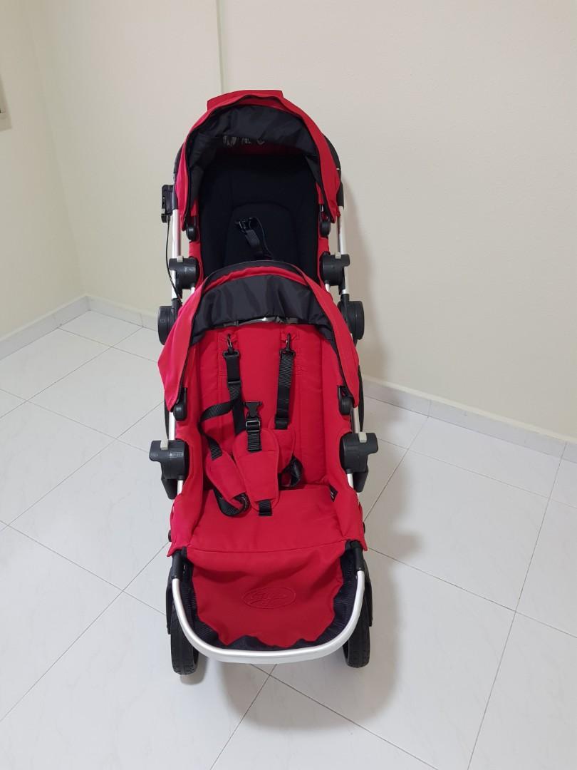 City Select Baby Jogger Double Stroller Used Babies Kids Going Out Strollers on Carousell