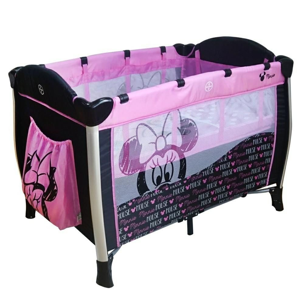 Minnie mouse cheap playpen with bassinet