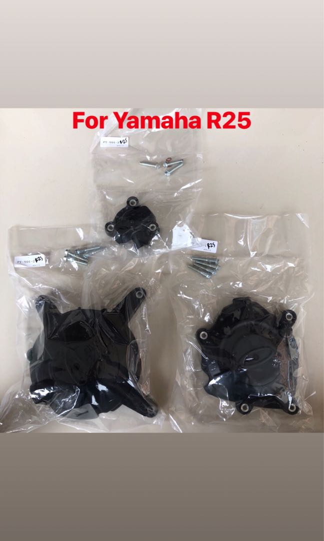 Engine Cover (GB Racing Model) For Yamaha R25/R3, Motorcycles ...