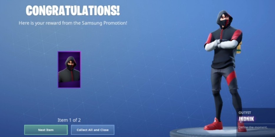Figurine fortnite ikonik clearance