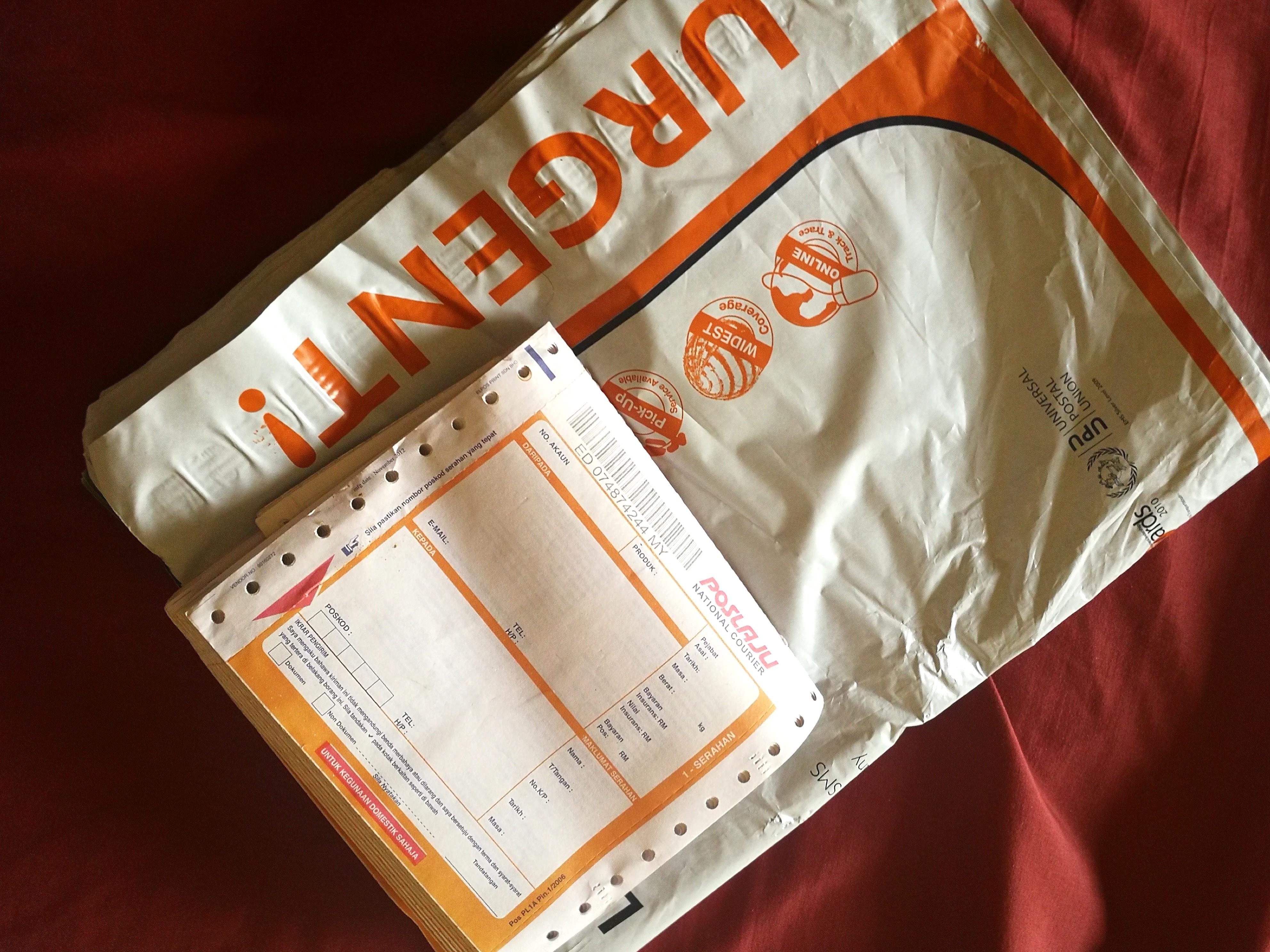 (FREE DELIVERY) Poslaju flyers and tracking notes, Everything Else