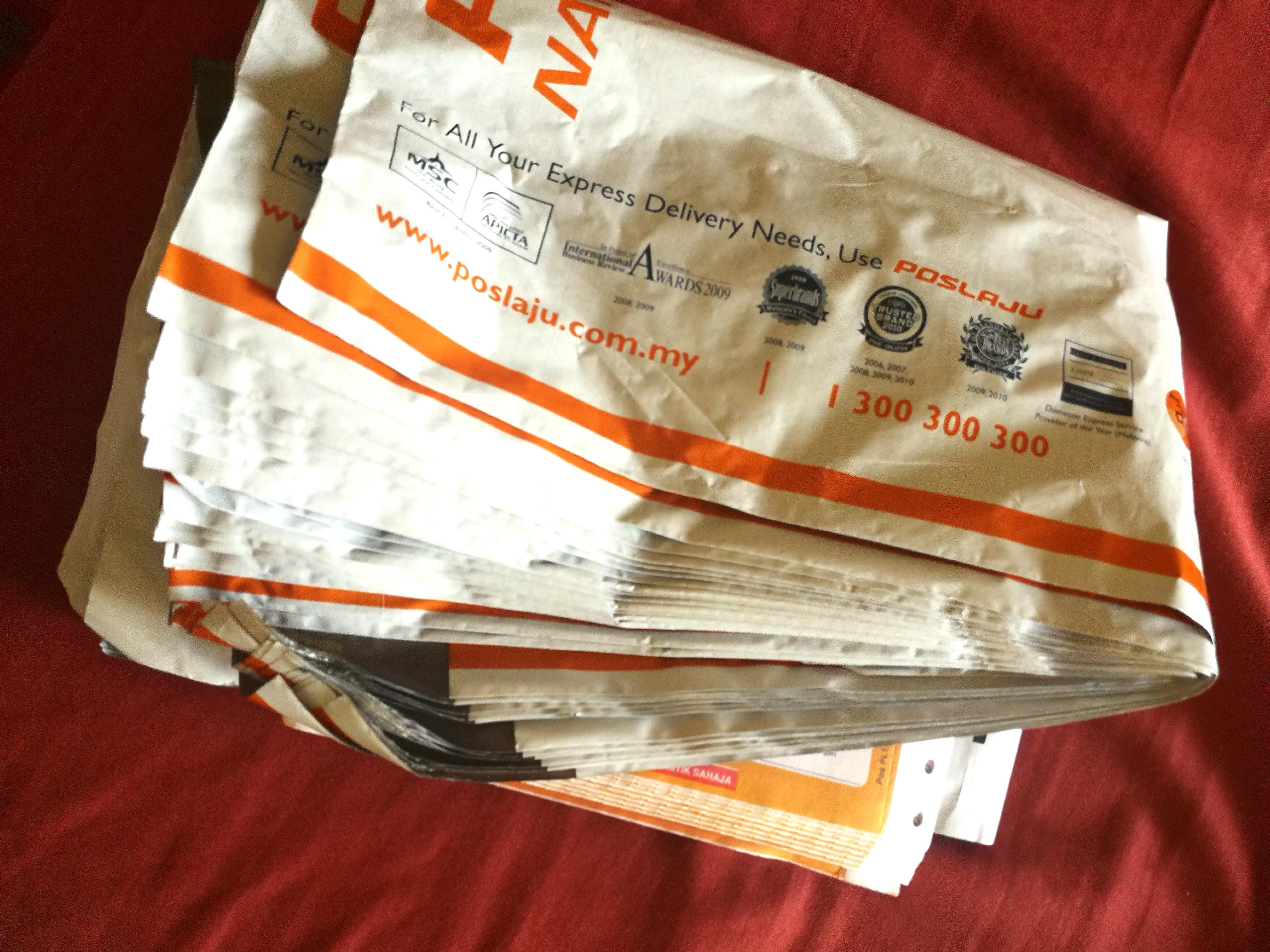 (FREE DELIVERY) Poslaju flyers and tracking notes, Everything Else