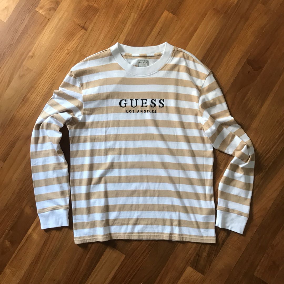 Guess Jeans Shirt Pacsun Ficts - stripped guess t shirt roblox