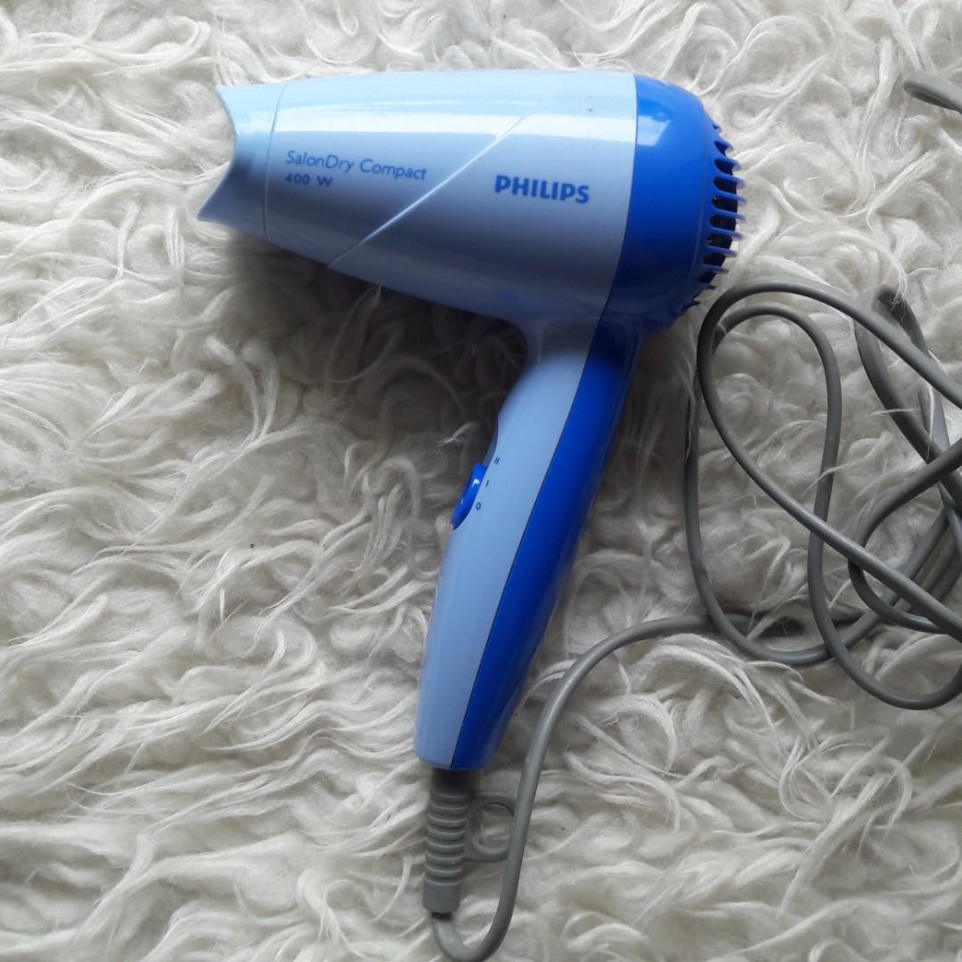 Hair Dryer Philips Salondry Compact 400w Kesehatan Kecantikan Perawatan Rambut Di Carousell