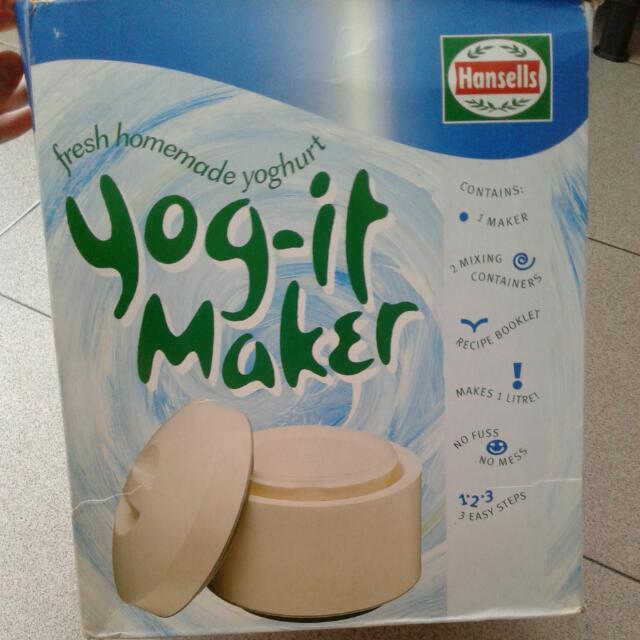 Hansells Yoghurt Maker Home Appliances Kitchenware On Carousell