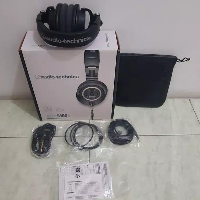 Headphone audio technica ath mx50x original
