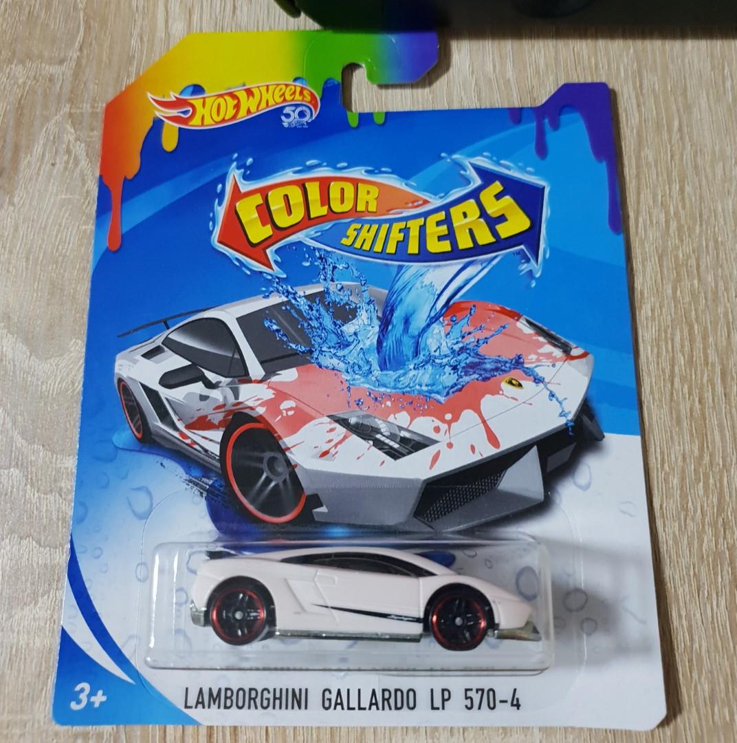 hot wheels color shifters lamborghini