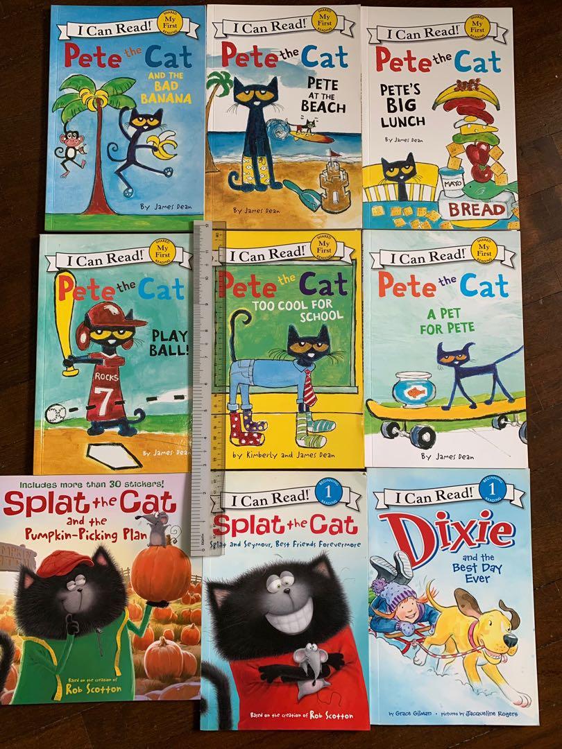 I Can Read Books Pete The Cat Splat The Cat Dixie Books