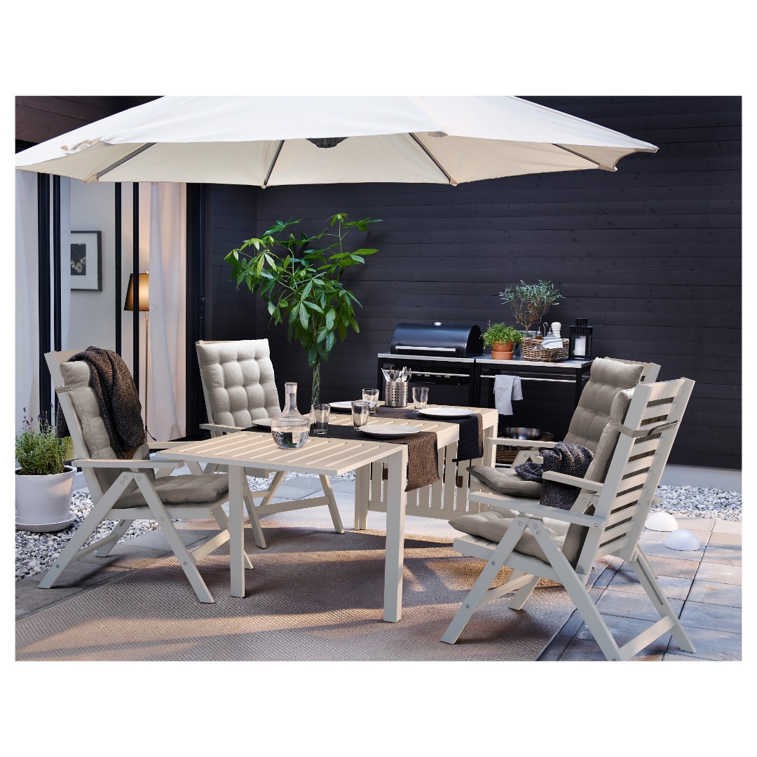 Ikea Outdoor Table And Chairs FALSTER Table+6 armchairs, outdoor