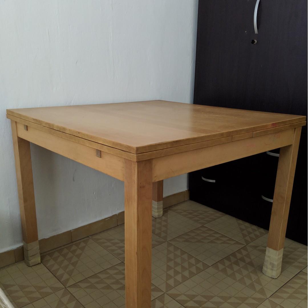 Weekend Offer Ikea Extendable Wooden Table For 39 Furniture