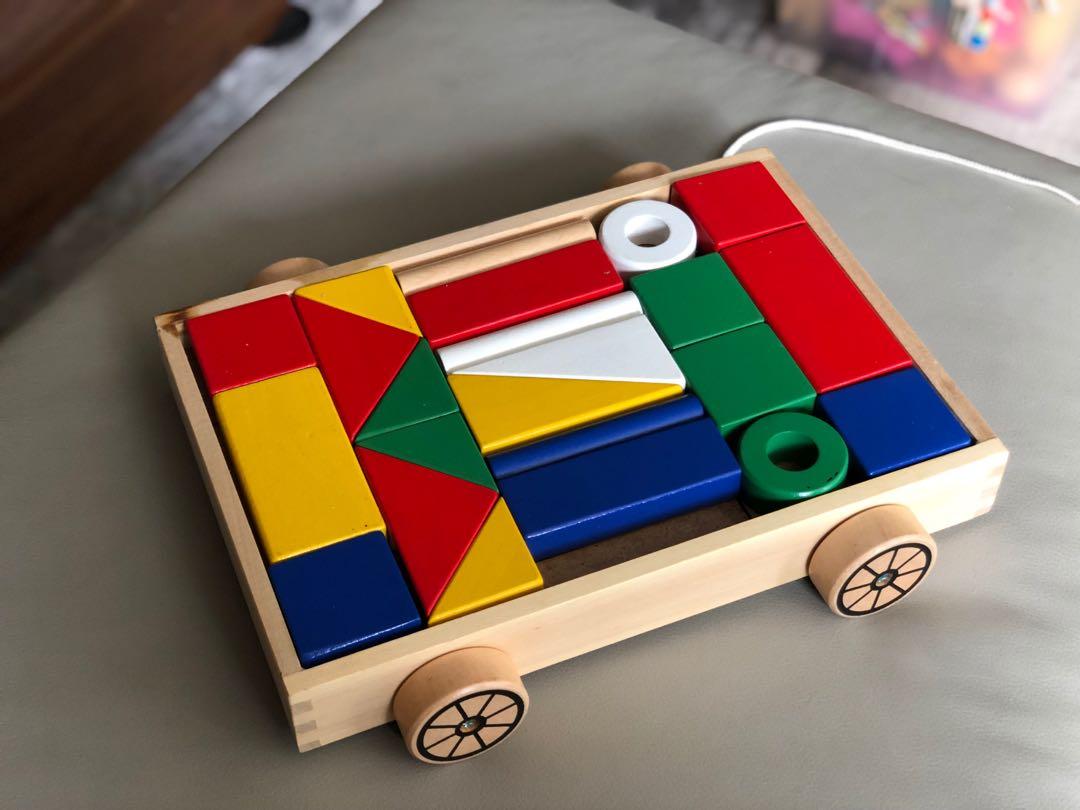 Ikea Wooden Puzzle Toys Games Bricks Figurines On Carousell