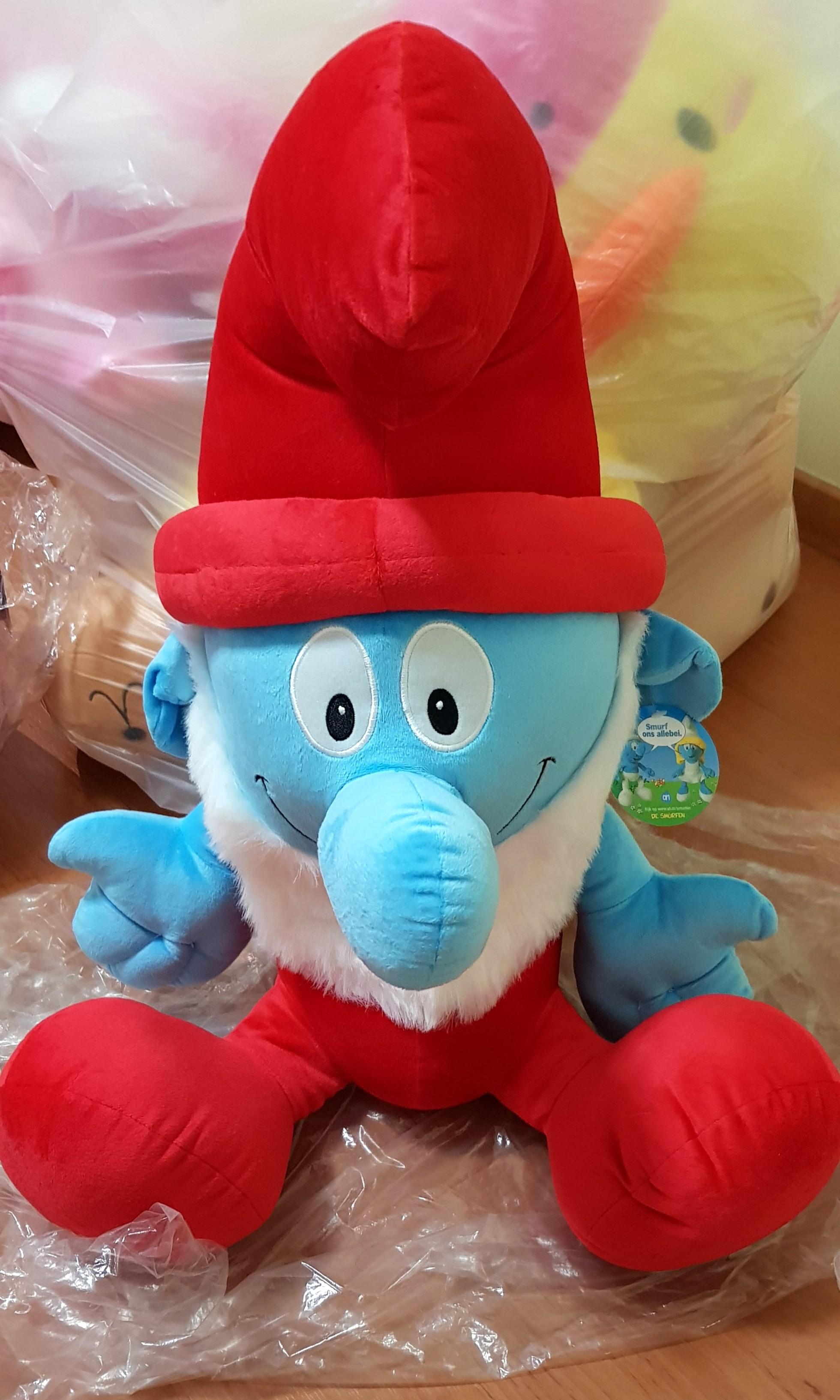 giant smurf plush