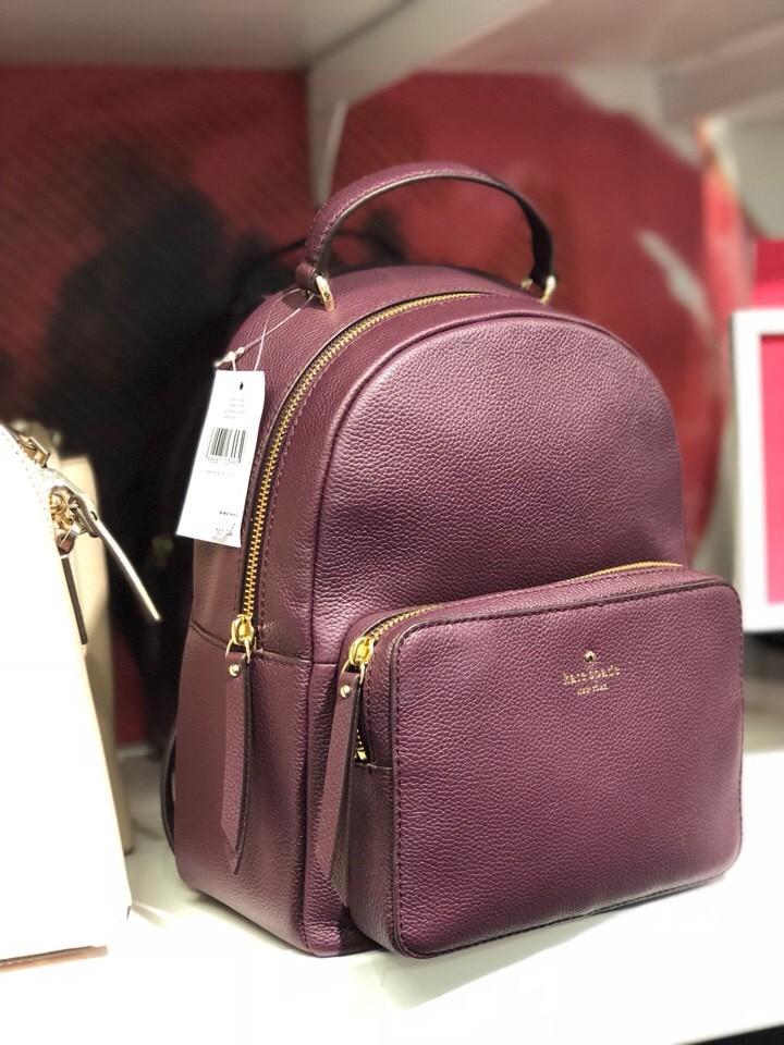 kate spade maroon backpack