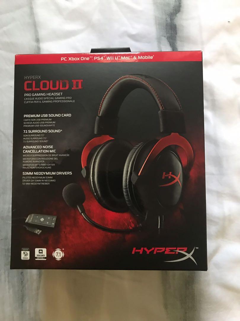 kingston hyperx cloud ii pro gaming headset