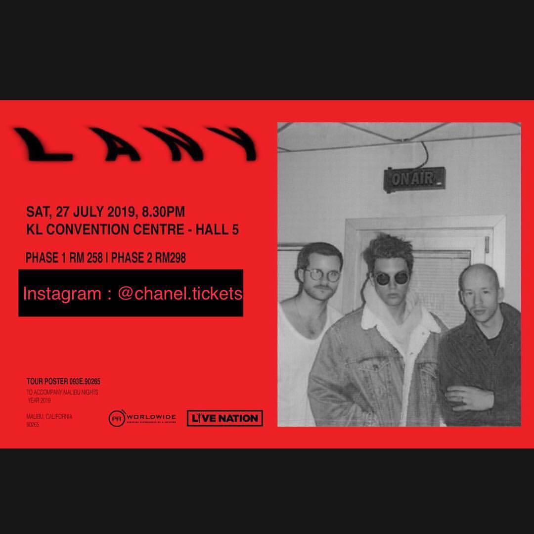 Lany Concert Ticket Live In Kl Malaysia Makespaceforlove Good Vibes Festival Gvf Urbanscapes Wtb Wts Tickets Vouchers Event Tickets On Carousell