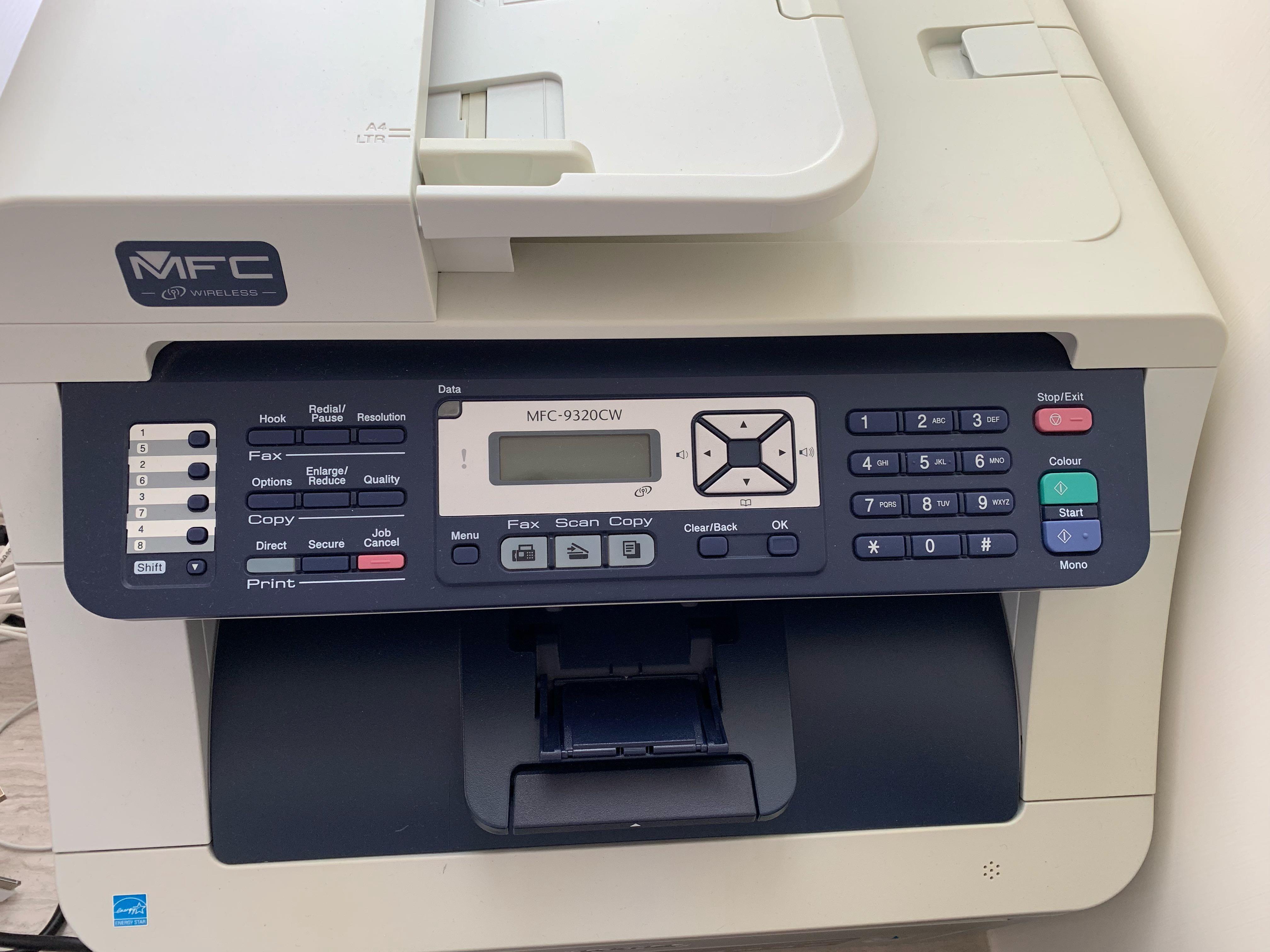 Laser printer Brother MFC9320CW, 電子產品, 其他 Carousell