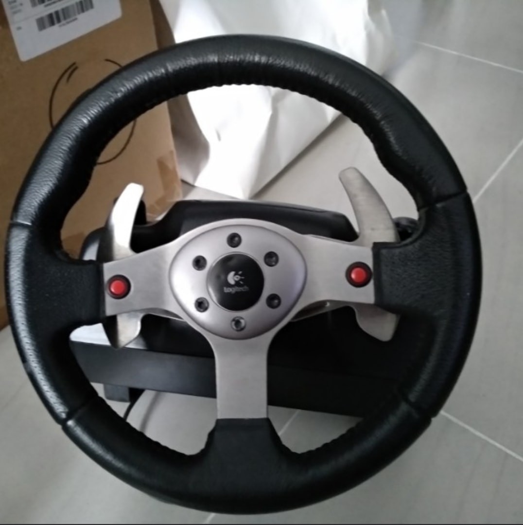 Logitech G25 軚盤, 電子遊戲, 遊戲機配件, 手掣 - Carousell