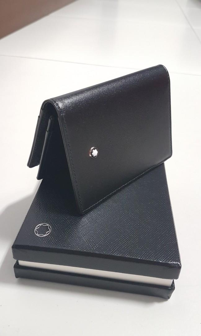 Montblanc Meisterstuck Business Card Holder With Gusset Brand New Men S Fashion Watches Accessories Wallets Card Holders On Carousell