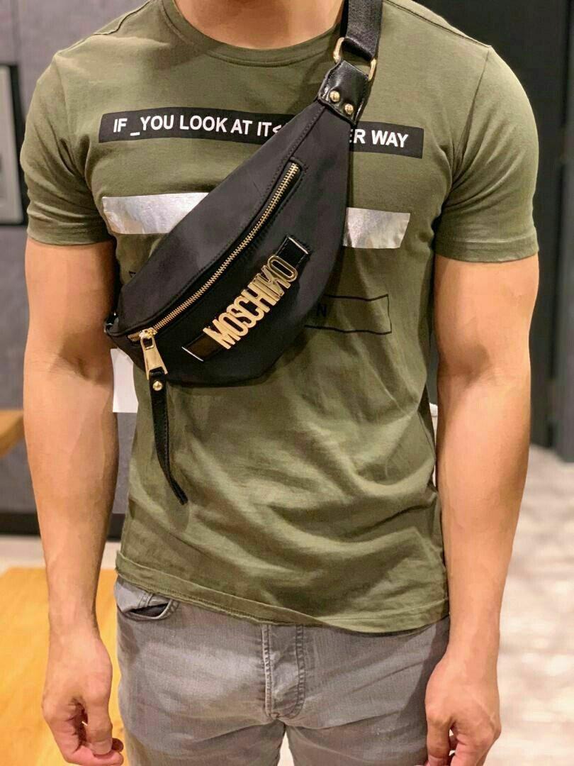 moschino man bag
