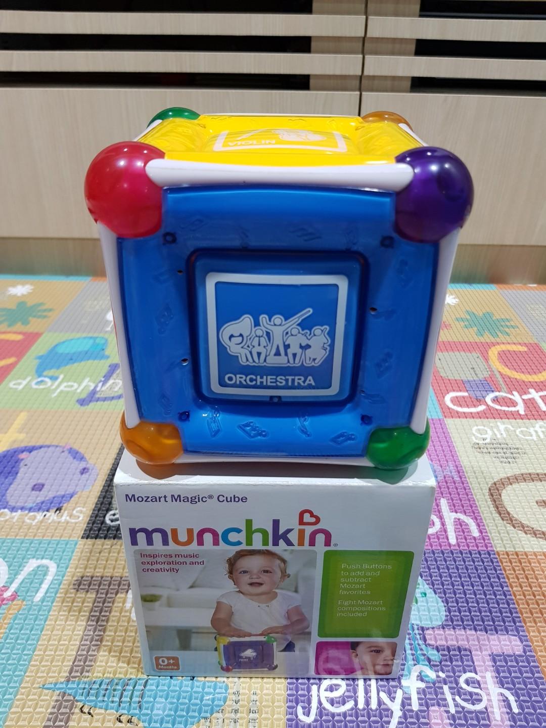 Munchkin Mozart Magic Cube Babies Kids Toys Walkers On Carousell