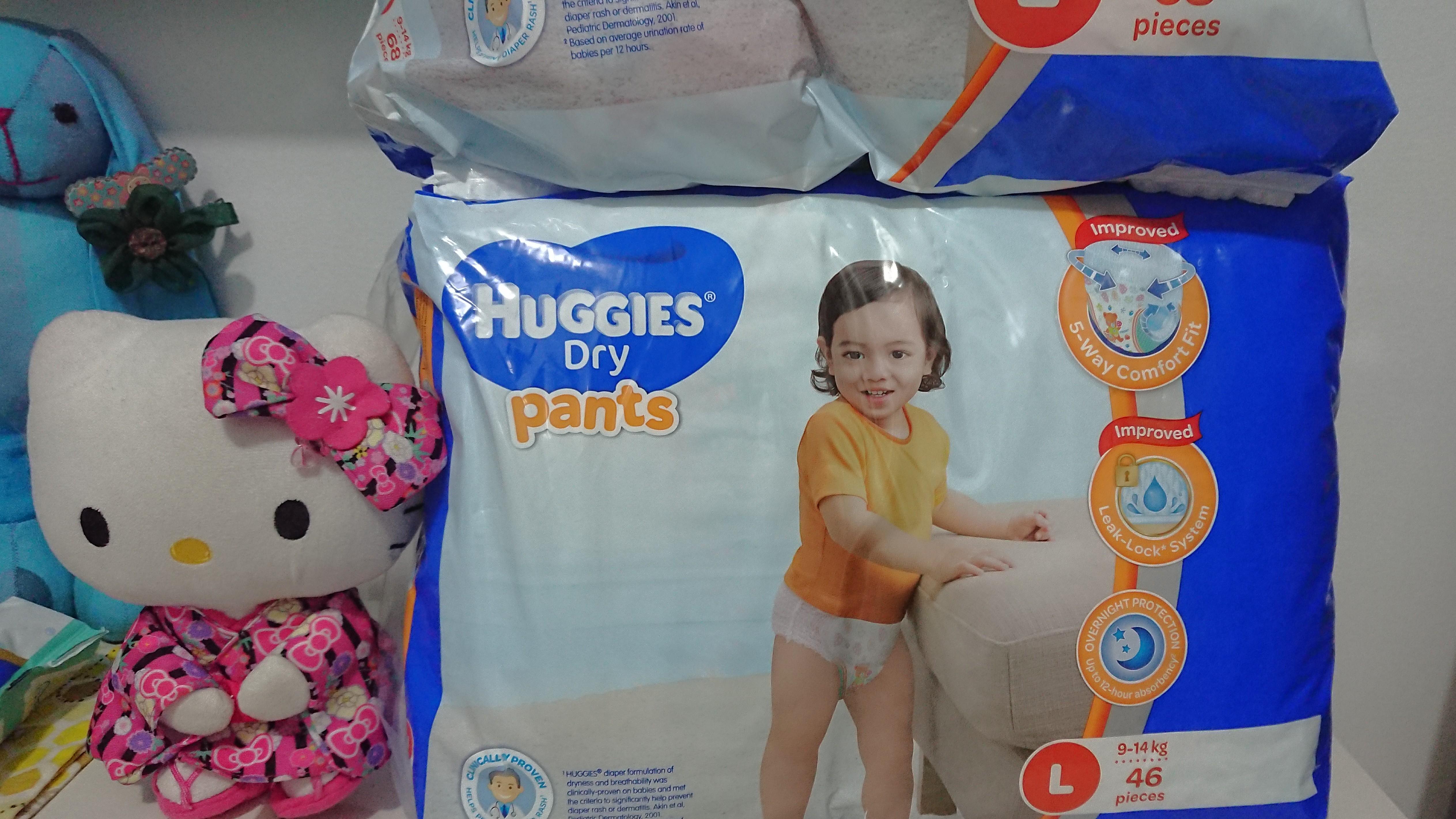 huggies dry large 52