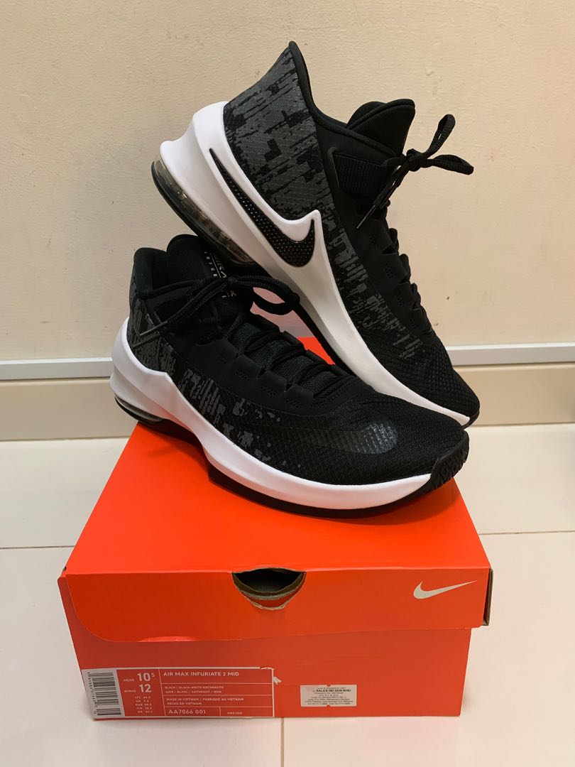 Nike air max deals infuriate 2 mid review