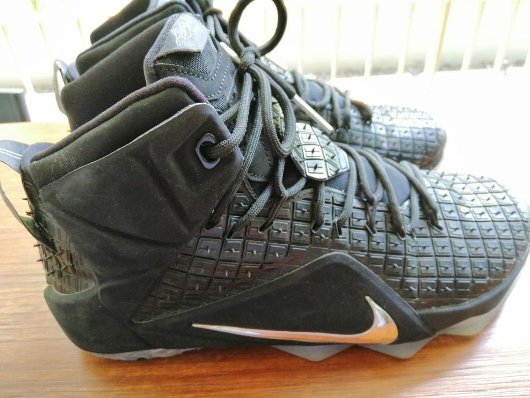 Nike Lebron 12 Ext Qs 'Rubber City' U.S Size 10.5, Men'S Fashion, Footwear,  Sneakers On Carousell