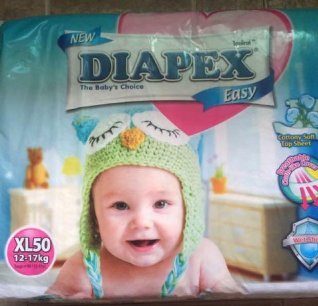 Pampers diapex xl sales