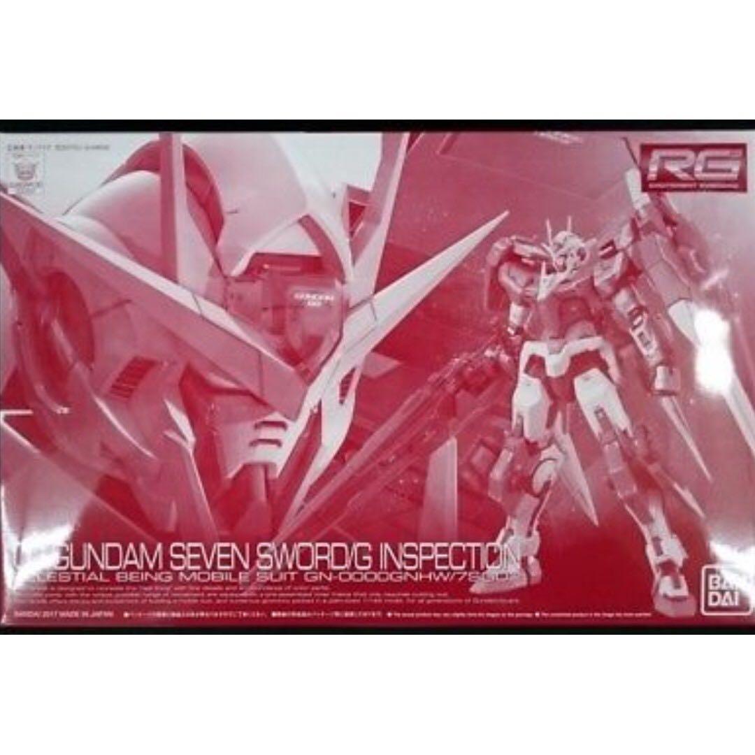 P Bandai Rg 1 144 00 Gundam Seven Sword G Inspection Toys Games Bricks Figurines On Carousell P Bandai Rg 1 144 00 Gundam Seven Sword G Inspection Toys Games Bricks Figurines On Carousell