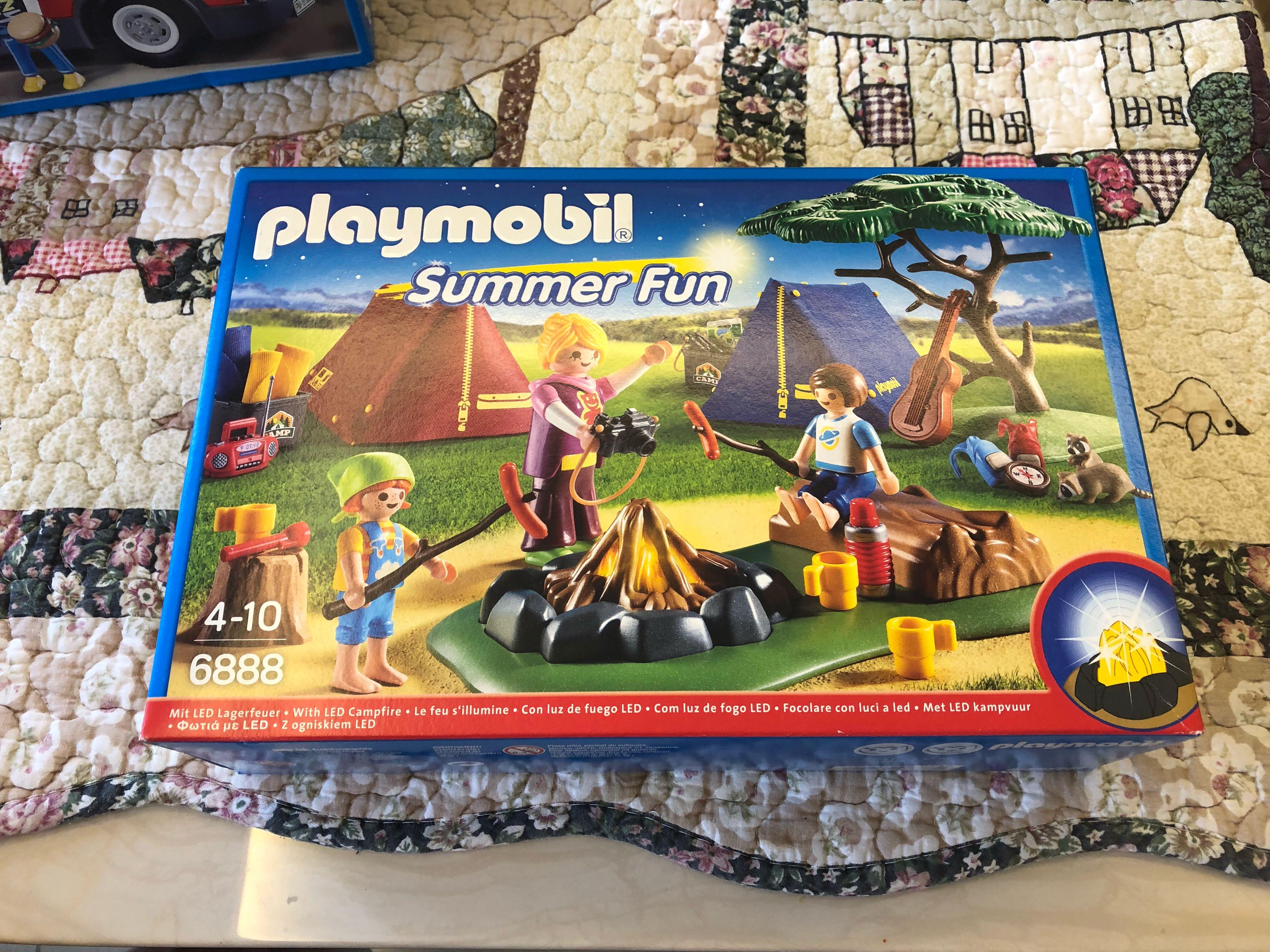 playmobil camp site 6888