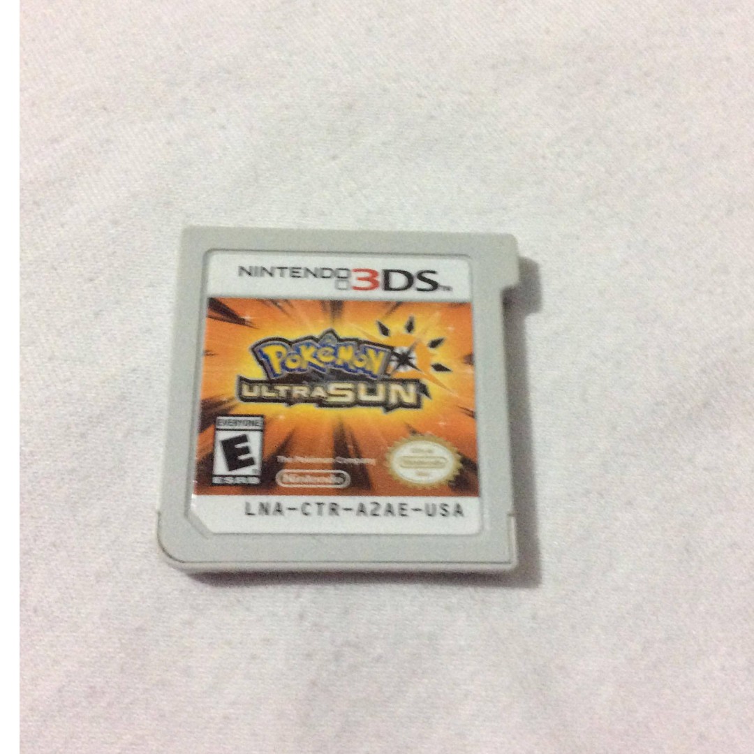 Pokemon Ultra Sun Video Gaming Video Games Nintendo On Carousell